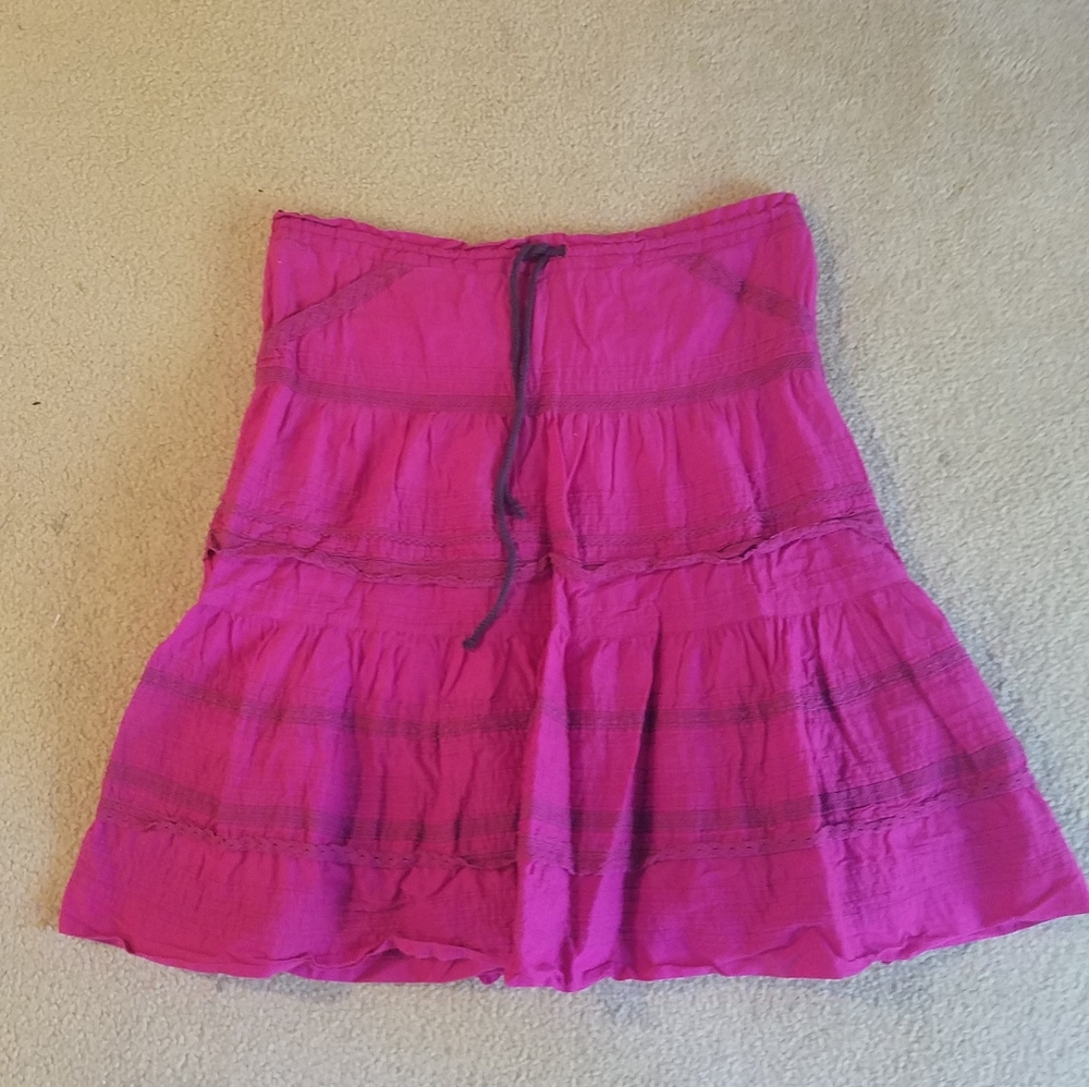 Free People Pink Skirt